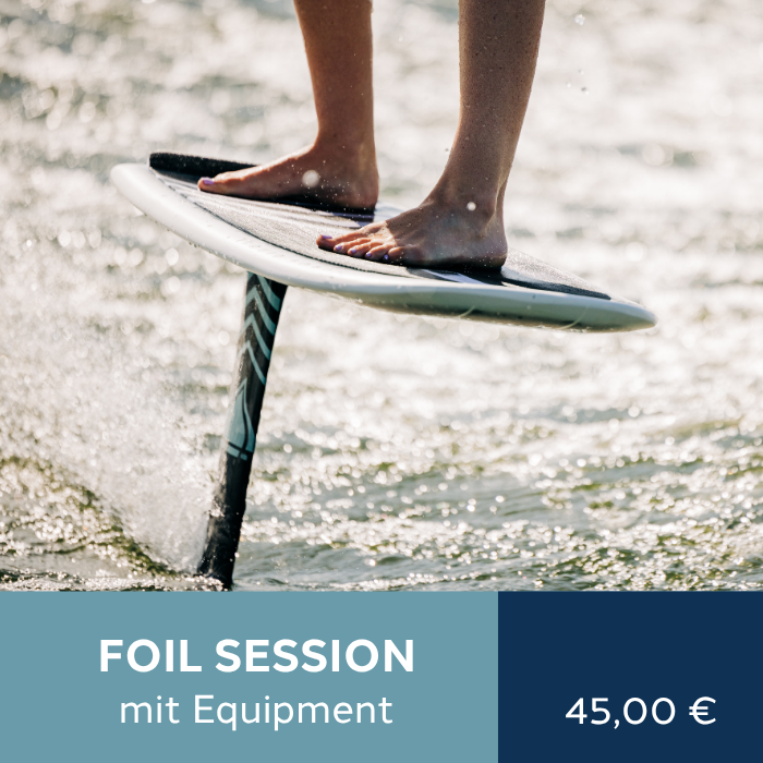 Foil Session mit Equipment